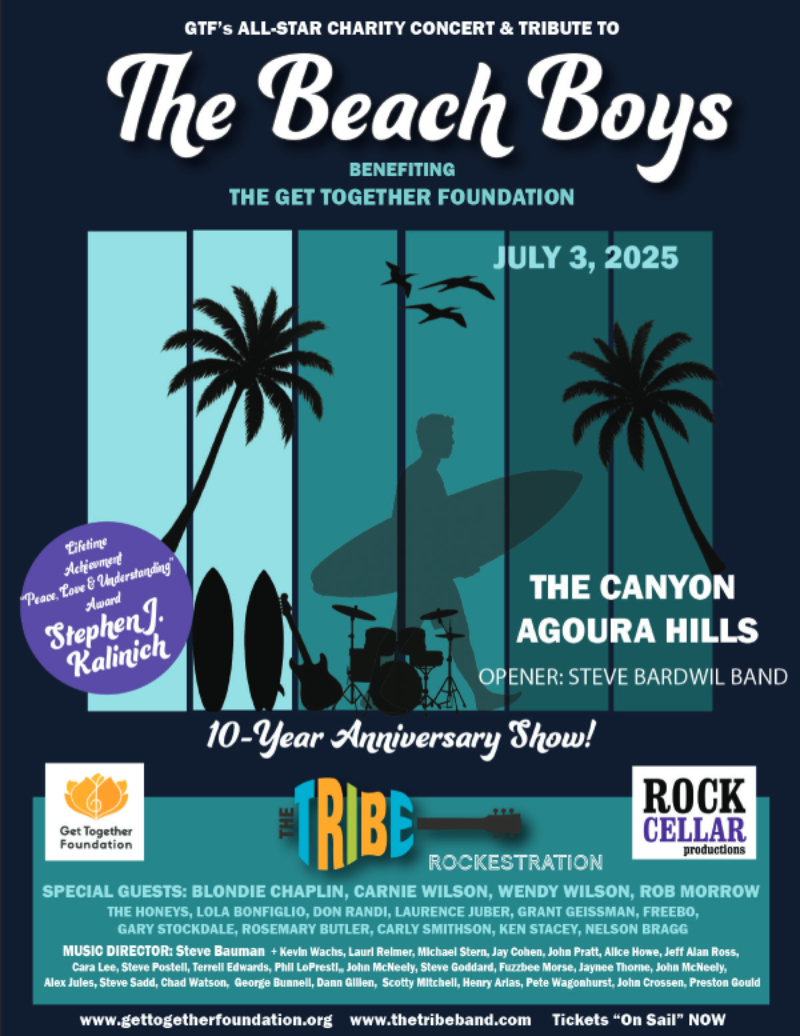 Updated Beach Boys Concert Flyer
