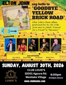 YBR Louie's flyer 8.30.26