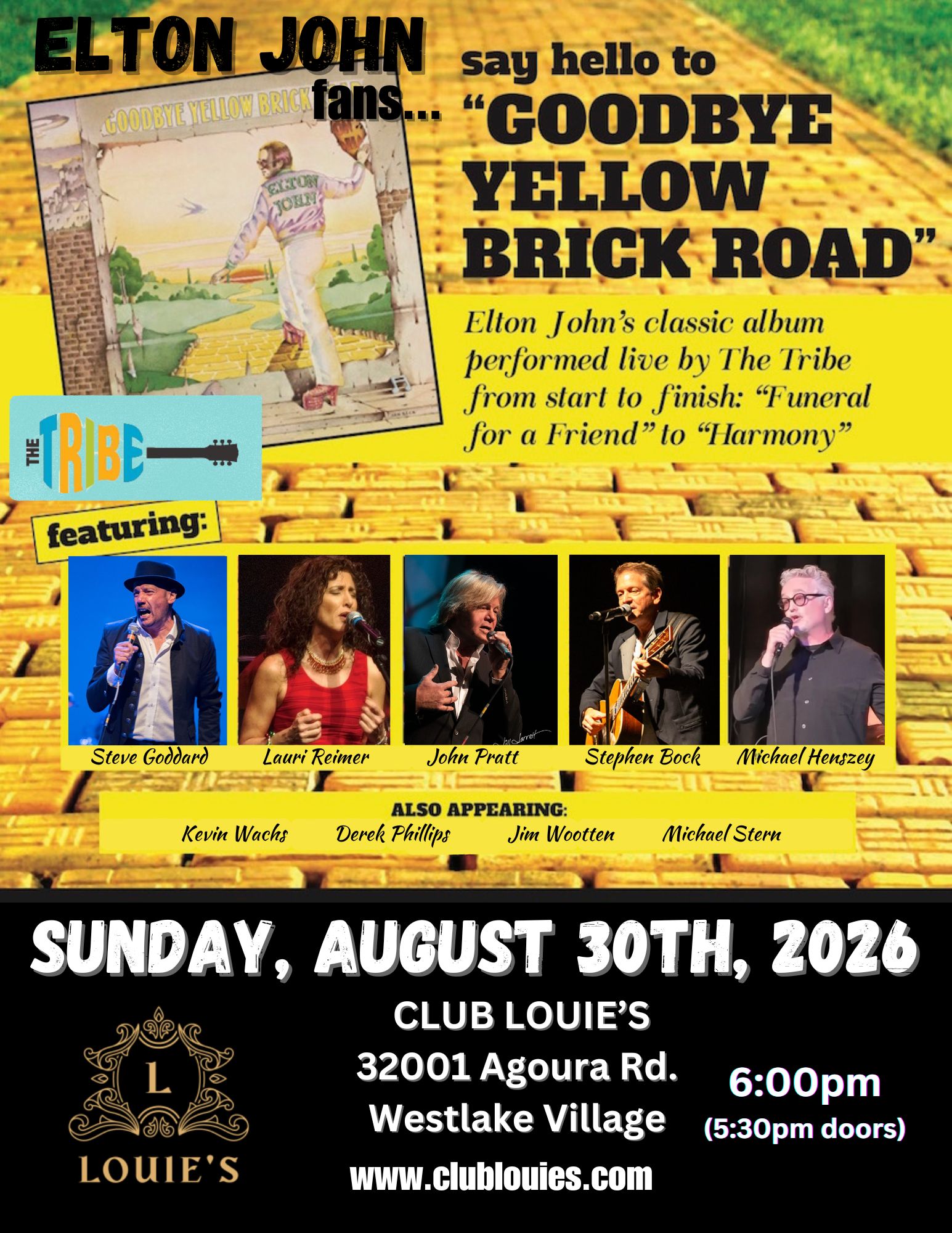 YBR Louie's flyer 8.30.26 YBR Louie's flyer 8.30.26